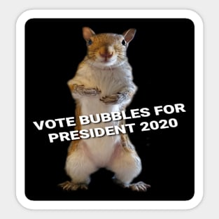 A squirrel would be a better president Sticker